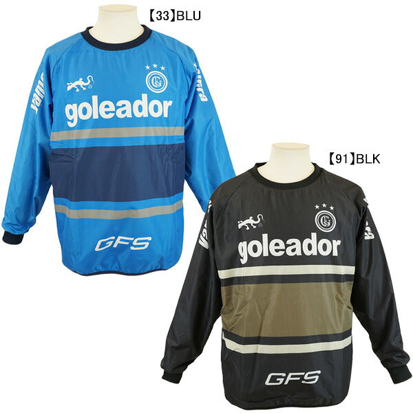 【送料無料】ゴレアドールgoleador裏起毛裏トリコットSouthAmericanStyleピステトップG2614サッカーフットサルトレーニングトップ防寒メンズ