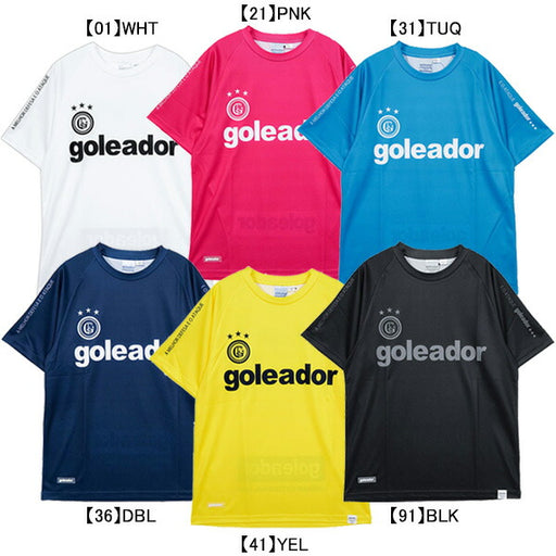 【ネコポス送料無料】ゴレアドールgoleadorNovooficialプラシャツG-2624サッカーフットサルプラクティスシャツ半袖練習着メンズ