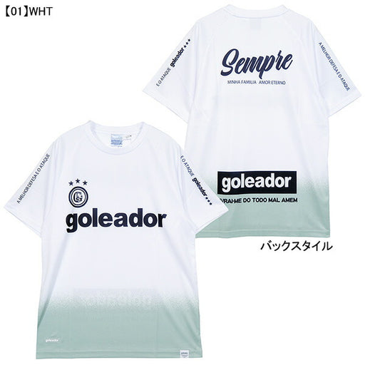 【ネコポス送料無料】ゴレアドールgoleadorNovooficialMeltingIceプラシャツG-2625サッカーフットサルプラクティスシャツ半袖練習着メンズ