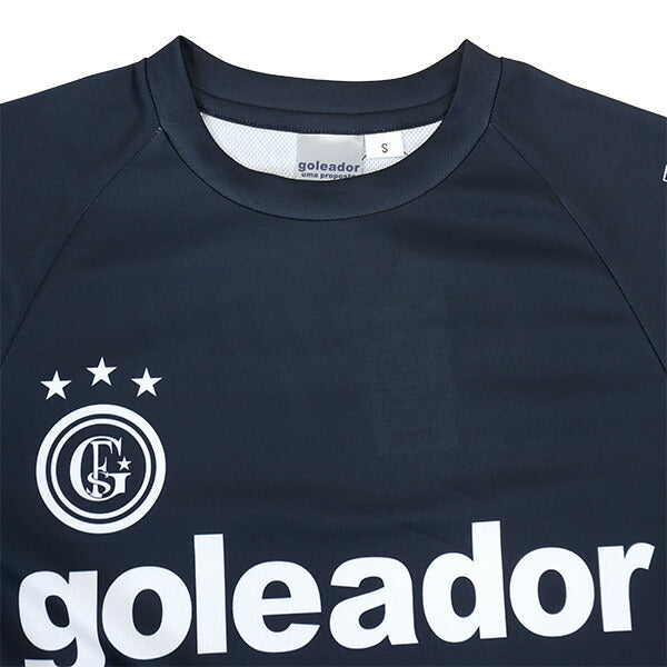 【ネコポス送料無料】ゴレアドールgoleadorNovooficialMeltingIceプラシャツG-2625サッカーフットサルプラクティスシャツ半袖練習着メンズ