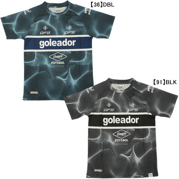 【ネコポス対応可】ゴレアドールgoleadorジュニアJogoDeTreinoWaterSurfaceプラシャツG-2628サッカーフットサルプラクティスシャツ練習着子供用