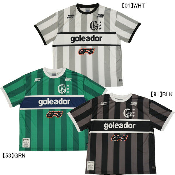 【ネコポス送料無料】ゴレアドールgoleadorRetroFUTEBOLオーバーサイズプラシャツG-2631サッカーフットサルプラクティスシャツ半袖練習着メンズ