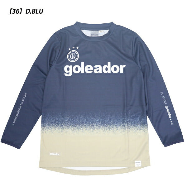 ゴレアドールgoleadorNovooficialMeltingIceロングプラクティスシャツジュニアサッカーフットサルG-2652