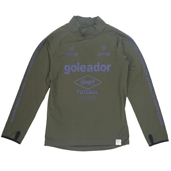 ゴレアドールgoleador3wayプラシャツ半袖裏起毛スムース長袖アンサンブルシャツジュニアサッカーフットサルG-2654