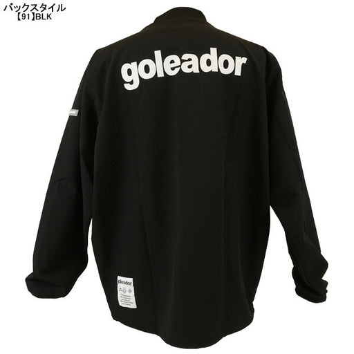 ゴレアドールgoleador高密度ジャージウーブンジャケットG2658サッカーフットサルストレッチジップメンズ