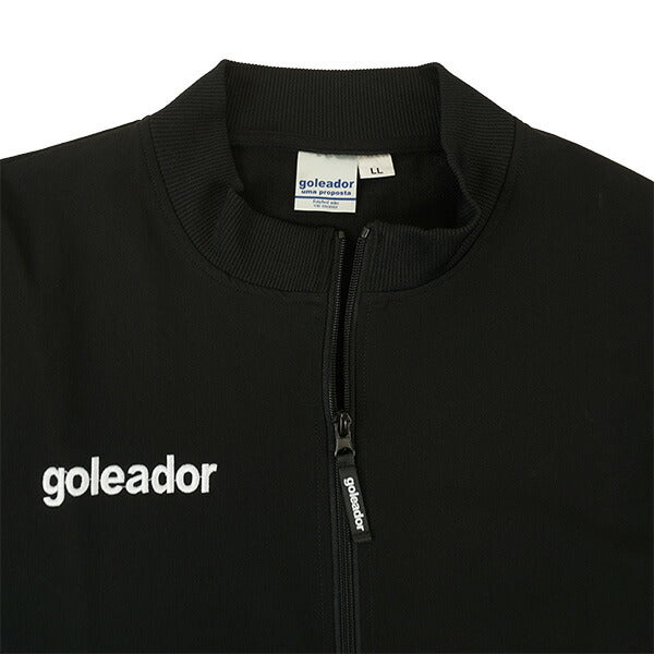 ゴレアドールgoleador高密度ジャージウーブンジャケットG2658サッカーフットサルストレッチジップメンズ