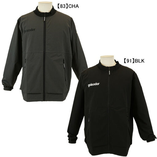 ゴレアドールgoleador高密度ジャージウーブンジャケットG2658サッカーフットサルストレッチジップメンズ