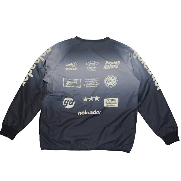 ゴレアドールgoleadorパネルデザイン裏トリコット昇華グラデーションピステメンズジュニアサッカーフットサルG-2665