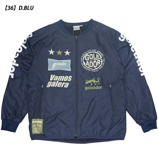 ゴレアドールgoleadorSignBoardデザイン裏トリコットZIPピステジャケットメンズサッカーフットサルG-2666