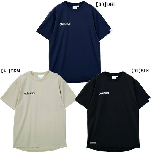 【ネコポス送料無料】ゴレアドールgoleadorナイロンストレッチバーサスタイルシャツG-2676サッカーフットサルプラクティスシャツ半袖練習着メンズ