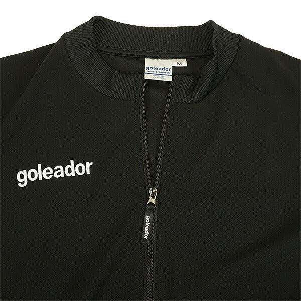 【上下セット】ゴレアドールgoleadorオーガンジースタンドZIPジャージジャケットテーパードパンツG-2683-G-2684サッカーフットサル練習着メンズ