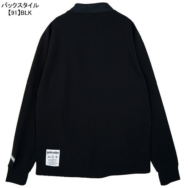 ゴレアドールgoleadorオーガンジースタンドZIPジャージジャケットG-2683サッカーフットサルトレーニングウェアメンズ