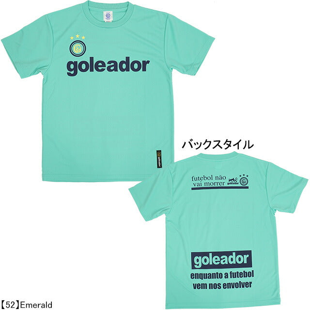 【ネコポス送料無料】ゴレアドールgoleadorジュニアBasicプラTシャツG-440Jサッカーフットサルプラクティスシャツ半袖練習着子供用
