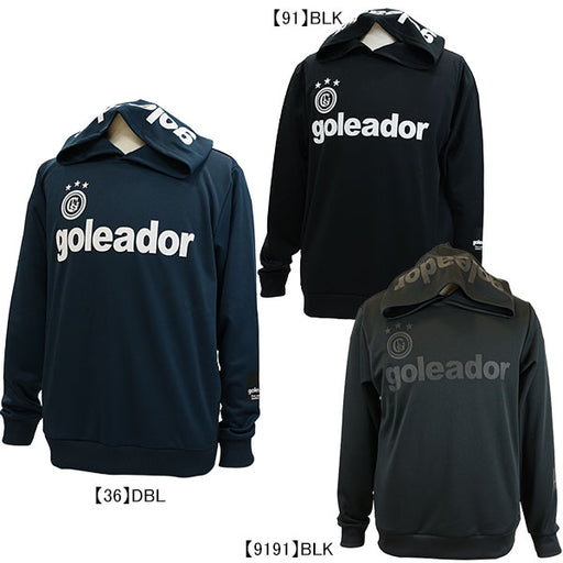 ゴレアドールgoleadorベーシックジャージパーカーG-443-5サッカーフットサルプルオーバーフーディ練習着メンズ