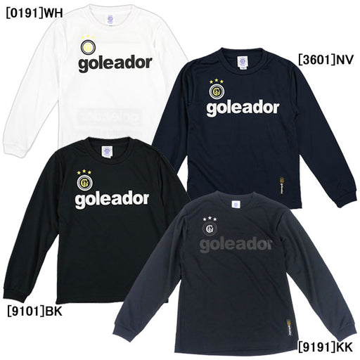 【ネコポス送料無料】ゴレアドールgoleadorBASICロングプラTシャツG-583サッカーフットサルプラクティスシャツ長袖練習着メンズジュニア