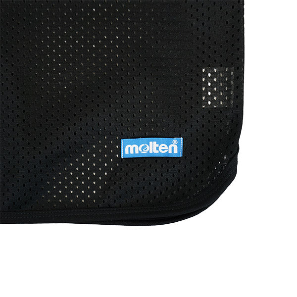 【ネコポス送料無料】モルテンmoltenレフェリー用ゲームベストGB0013-RFサッカーフットサルビブスフリーサイズブラック