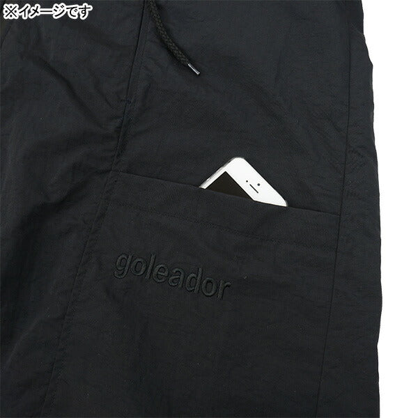 ゴレアドールgoleadorナイロンワッシャーフードZIPハーフコートGD-155サッカーフットサル撥水コートメンズ