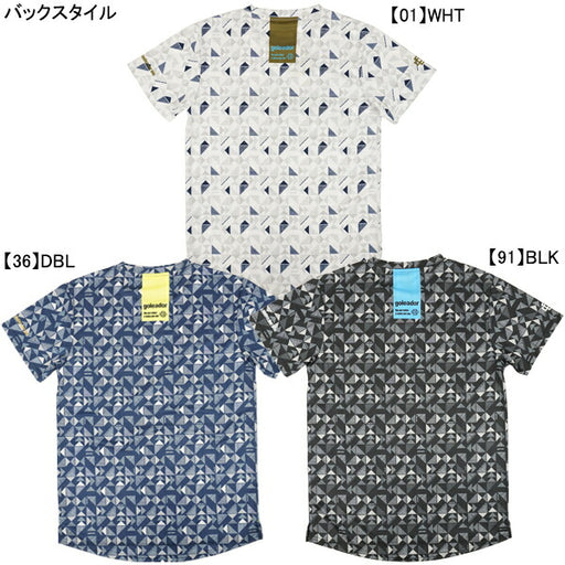 【ネコポス送料無料】ゴレアドールgoleadorgeometricpatternプラクティスTシャツGD-182サッカーフットサルプラシャツ半袖練習着メンズジュニア子供