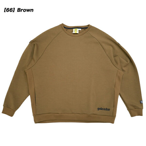 ゴレアドールgoleador2フェイススウェットサイドポケット付きオーバーサイズトレーナーGD-199