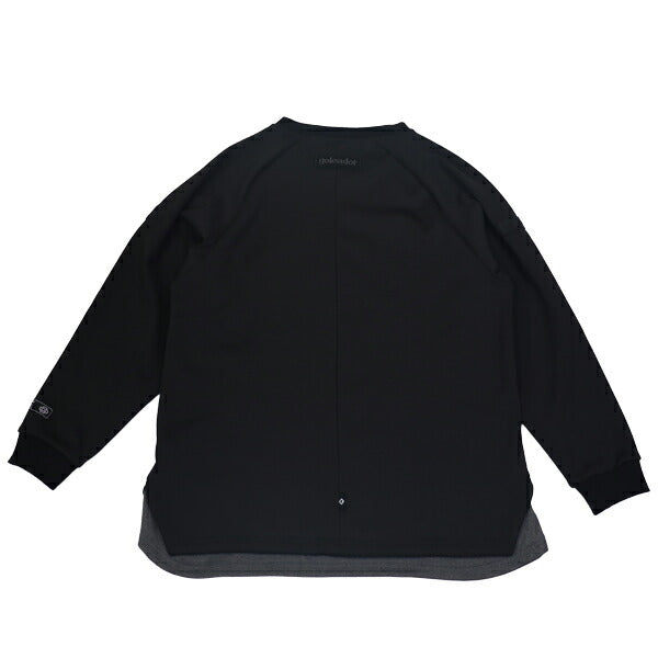 ゴレアドールgoleadorスムース裏起毛ボンディングレイヤードトレーニングウォームトレーナーGD-207