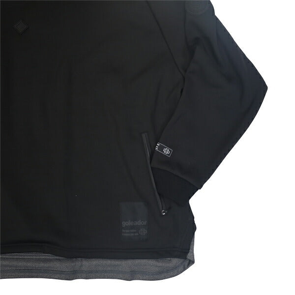 ゴレアドールgoleadorスムース裏起毛ボンディングレイヤードトレーニングウォームトレーナーGD-207