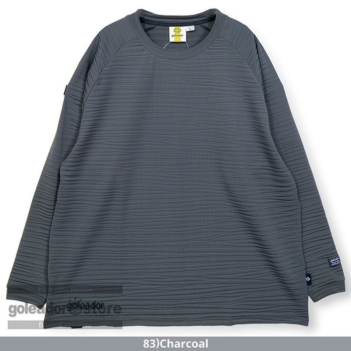 ゴレアドールgoleadorメンズナイロンストレッチトレーナーgd-224サッカーフットサルシンプルプラシャツ長袖ロングTシャツGD-224