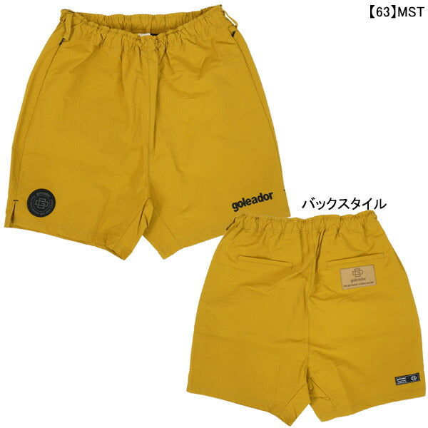ゴレアドールgoleadorナイロンワッシャークウォーターパンツGD-159サッカーフットサルカジュアル短パンハーフパンツメンズ