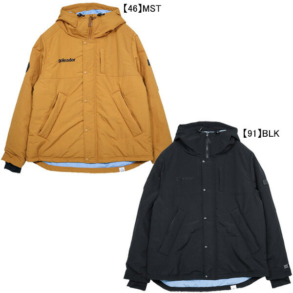 ゴレアドールgoleador高密度ナイロンワッシャー中綿オーバーサイズBIGフードコートGD-178サッカーフットサルカジュアル防寒メンズ