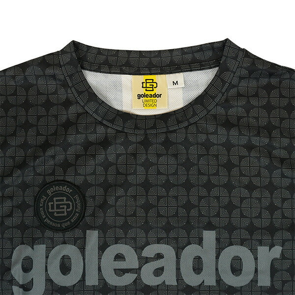 【ネコポス送料無料】ゴレアドールgoleadorIllusionPatternプラクティスTシャツGD-181サッカーフットサルプラシャツ半袖メンズ