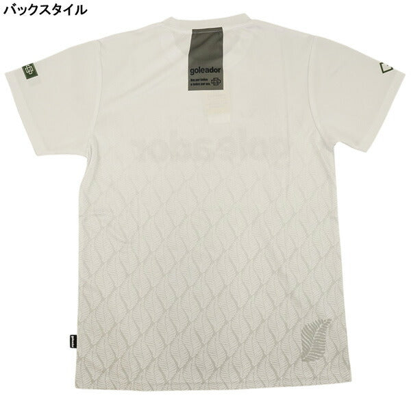 【ネコポス対応可】ゴレアドールgoleador昇華Leaf柄プリントプラクティスTシャツGD-196サッカーフットサルプラシャツ練習着メンズ