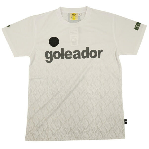 【ネコポス対応可】ゴレアドールgoleador昇華Leaf柄プリントプラクティスTシャツGD-196サッカーフットサルプラシャツ練習着メンズ