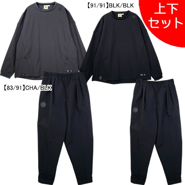 【上下セット】ゴレアドールgoleadorナイロンストレッチジャージクルートレーナー帆布ナイロン2タックボールパンツGD234-GD238サッカーフットサル