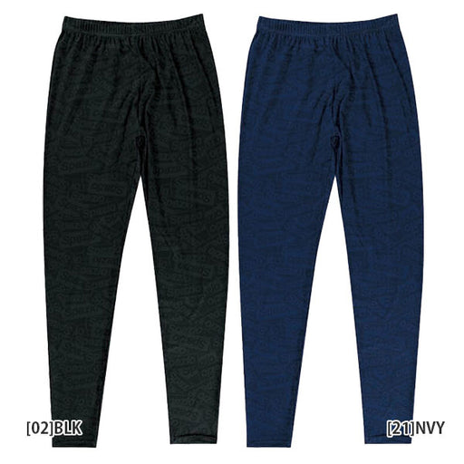 【ネコポス送料無料】スパッツィオSpazioジュニアエンボス柄ロングスパッツGE-0528サッカーフットサルインナースパッツロングタイツ練習着子供用