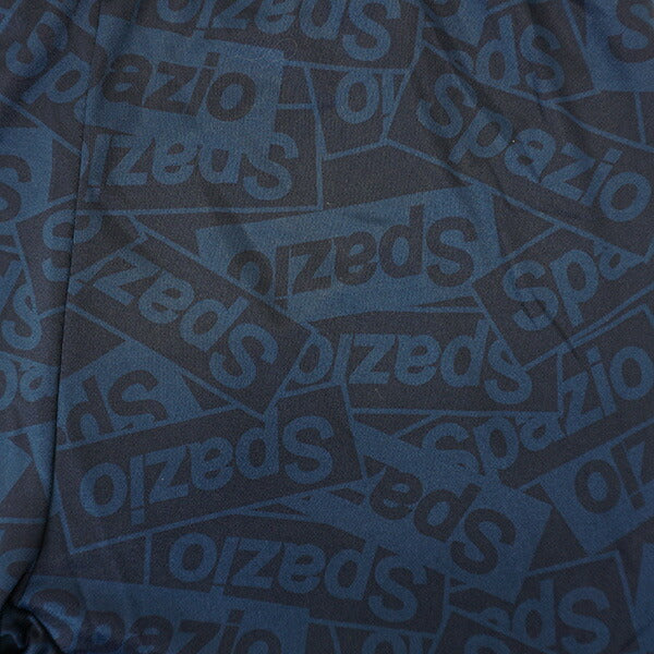 【ネコポス送料無料】スパッツィオSpazioジュニアエンボス柄ロングスパッツGE-0528サッカーフットサルインナースパッツロングタイツ練習着子供用