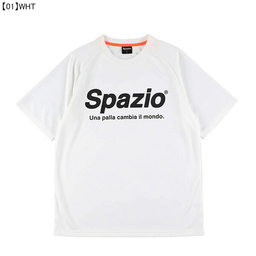 【ショップ限定エントリーでさらに+9倍】【ネコポス送料無料】スパッツィオspazio全胸ロゴプラシャツGE-0781サッカーフットサルプラクティスシャツTシャツ練習着メンズレディース男女兼用