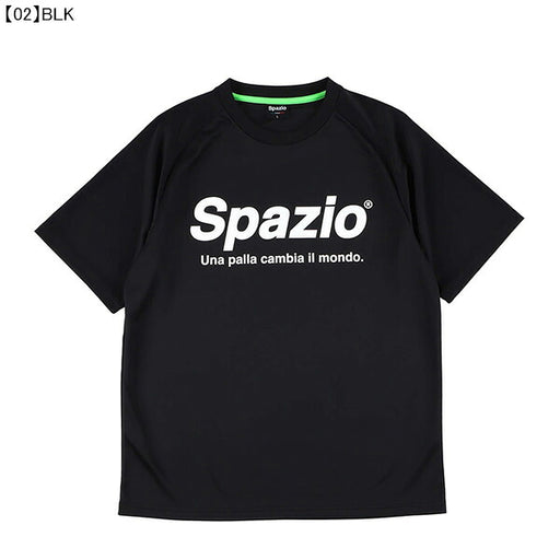 【ネコポス送料無料】スパッツィオspazio全胸ロゴプラシャツGE-0781サッカーフットサルプラクティスシャツTシャツ練習着メンズレディース男女兼用