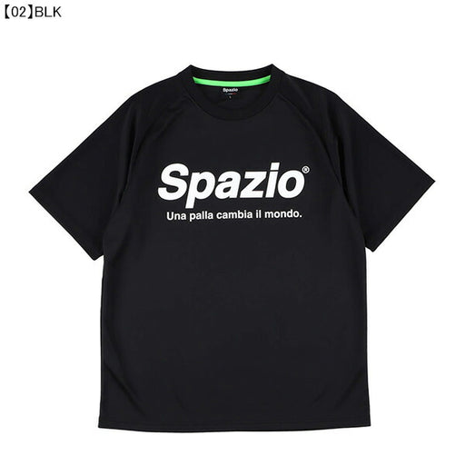 【ショップ限定エントリーでさらに+9倍】【ネコポス送料無料】スパッツィオspazio全胸ロゴプラシャツGE-0781サッカーフットサルプラクティスシャツTシャツ練習着メンズレディース男女兼用