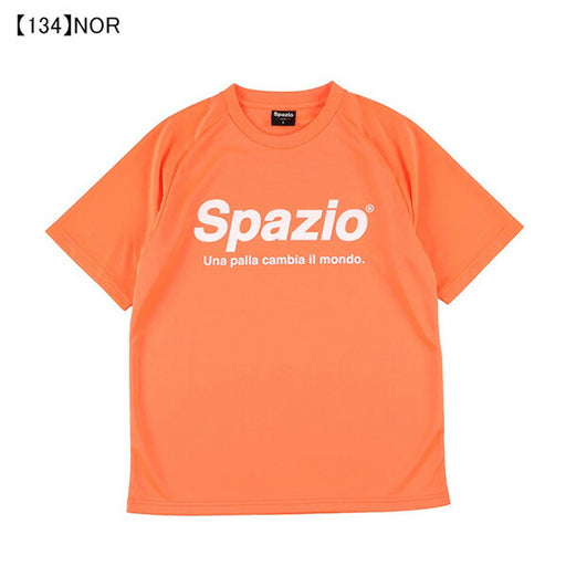 【ショップ限定エントリーでさらに+9倍】【ネコポス送料無料】スパッツィオSPAZIO全胸ロゴプラシャツGE-0781サッカーフットサルプラクティスシャツTシャツ練習着メンズ