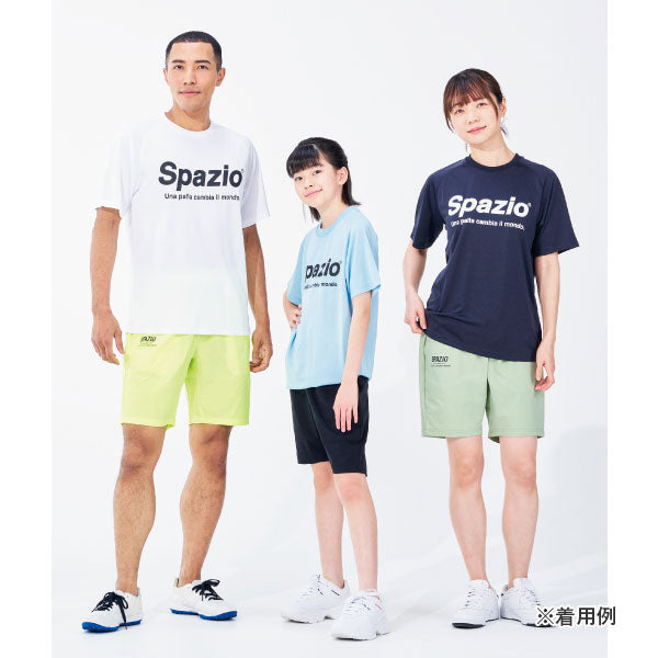 【ネコポス送料無料】スパッツィオSPAZIO全胸ロゴプラシャツGE-0781サッカーフットサルプラクティスシャツTシャツ練習着メンズ
