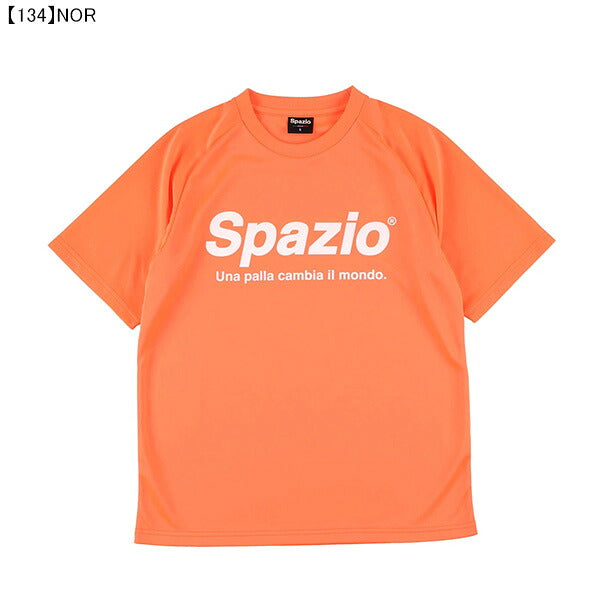 【ネコポス送料無料】スパッツィオSPAZIOジュニア全胸ロゴプラシャツGE-0782サッカーフットサルプラクティスシャツTシャツ練習着子供用