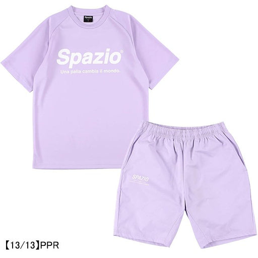 【ショップ限定エントリーでさらに+9倍】【上下セット】スパッツィオSPAZIOジュニア半袖上下セットGE0782-GE0758サッカーフットサルプラシャツハーフパンツ子供