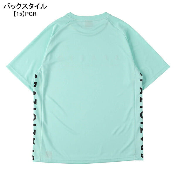 【ショップ限定エントリーでさらに+9倍】【ネコポス送料無料】スパッツィオSpazioジュニアロゴプラシャツGE-0831サッカーフットサルプラクティスシャツ半袖練習着子供用