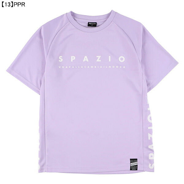 【ネコポス送料無料】スパッツィオSpazioジュニアロゴプラシャツGE-0831サッカーフットサルプラクティスシャツ半袖練習着子供用