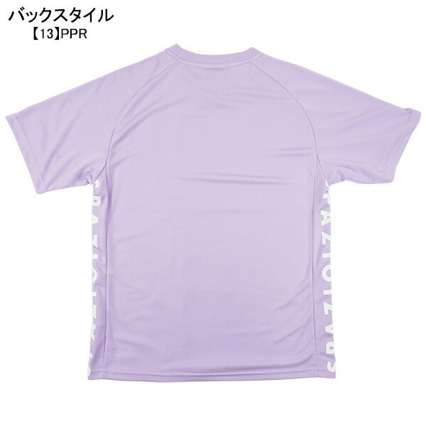 【ネコポス送料無料】スパッツィオSpazioジュニアロゴプラシャツGE-0831サッカーフットサルプラクティスシャツ半袖練習着子供用