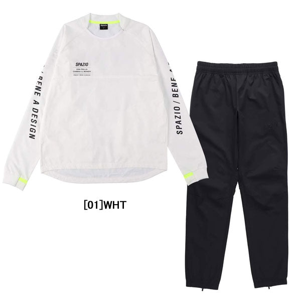 【ショップ限定エントリーでさらに+9倍】スパッツィオspazioジュニアJr.ピステジャージGE0837サッカーフットサルトレーニングウェア上下セット長袖ピステトップロングパンツ練習着子供用