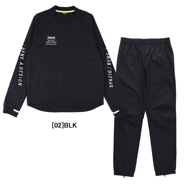 【ショップ限定エントリーでさらに+9倍】スパッツィオspazioジュニアJr.ピステジャージGE0837サッカーフットサルトレーニングウェア上下セット長袖ピステトップロングパンツ練習着子供用