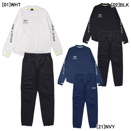 スパッツィオspazioジュニアJr.ピステジャージGE0837サッカーフットサルトレーニングウェア上下セット長袖ピステトップロングパンツ練習着子供用