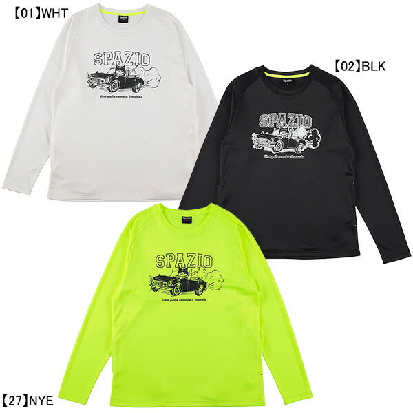 スパッツィオSpazioPIPPOミッドトレーニングトップGE-0856サッカーフットサルトレーニングウェア長袖伸縮性練習着メンズ