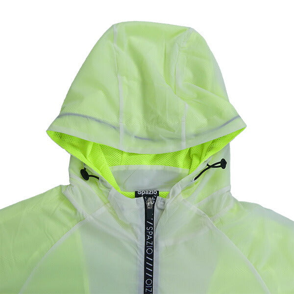 スパッツィオspazio裏メッシュフルジップピステパーカーGE-0888ランニングウインドブレーカーパーカー