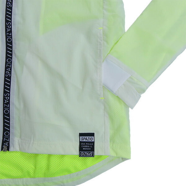スパッツィオspazio裏メッシュフルジップピステパーカーGE-0888ランニングウインドブレーカーパーカー